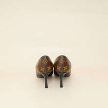 Louis Vuitton Monogram Black Pointed Toe Pumps 37