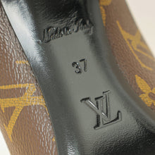 Louis Vuitton Monogram Black Pointed Toe Pumps 37