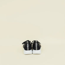 Louis Vuitton Black Mesh Embellished Sneakers 38.5