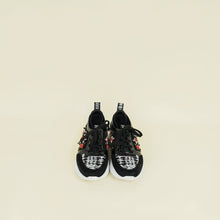 Louis Vuitton Black Mesh Embellished Sneakers 38.5