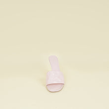 Louis Vuitton Light Pink Monogram Embossed Revival Mules 38