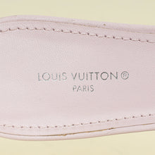 Louis Vuitton Light Pink Monogram Embossed Revival Mules 38