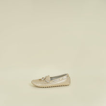 Louis Vuitton Metallic Bicolor Python Gloria Loafers 39