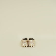 Louis Vuitton Metallic Bicolor Python Gloria Loafers 39