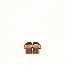 Louis Vuitton Brown Lock It Mules 39