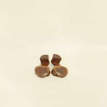 Louis Vuitton Brown Lock It Mules 39