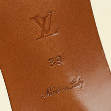 Louis Vuitton Brown Lock It Mules 39