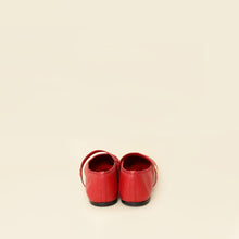 Louis Vuitton Rouge Romy Flat Ballerina 39