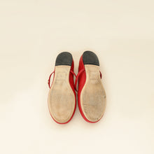 Louis Vuitton Rouge Romy Flat Ballerina 39