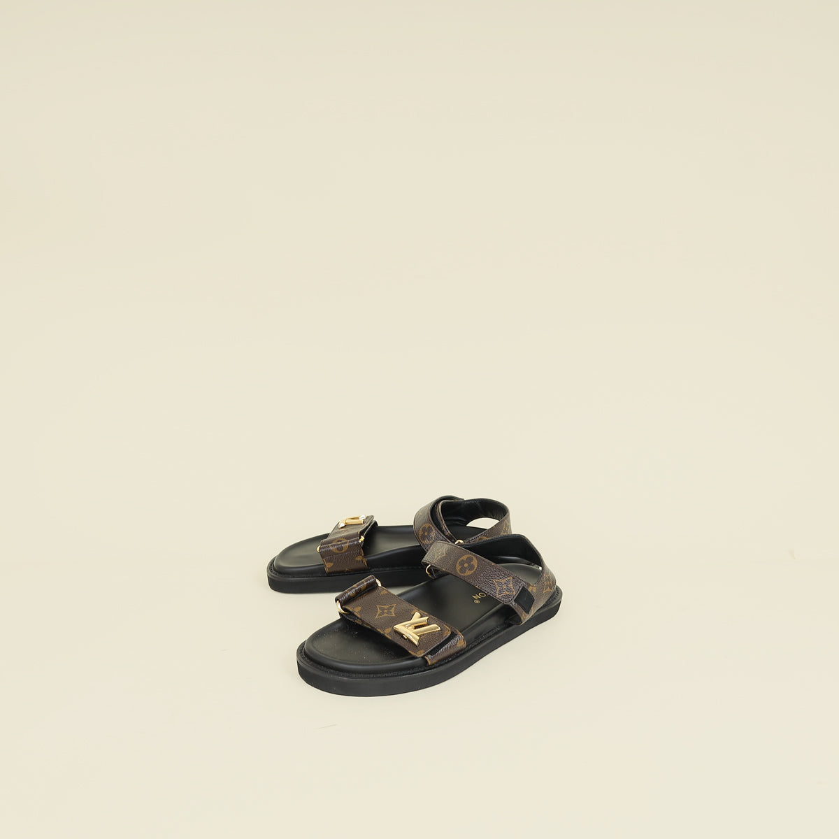 Louis Vuitton Monogram Monogram Sunset Comfort Flat Sandal 39