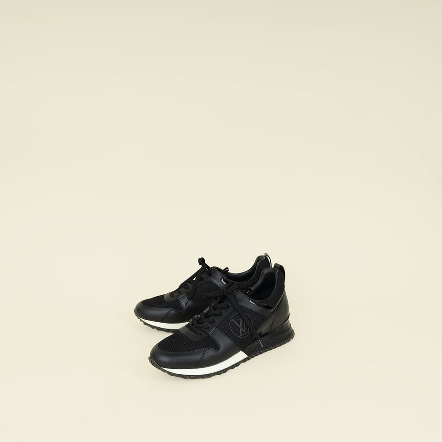 Louis Vuitton Black Run Away Sneakers 40.5