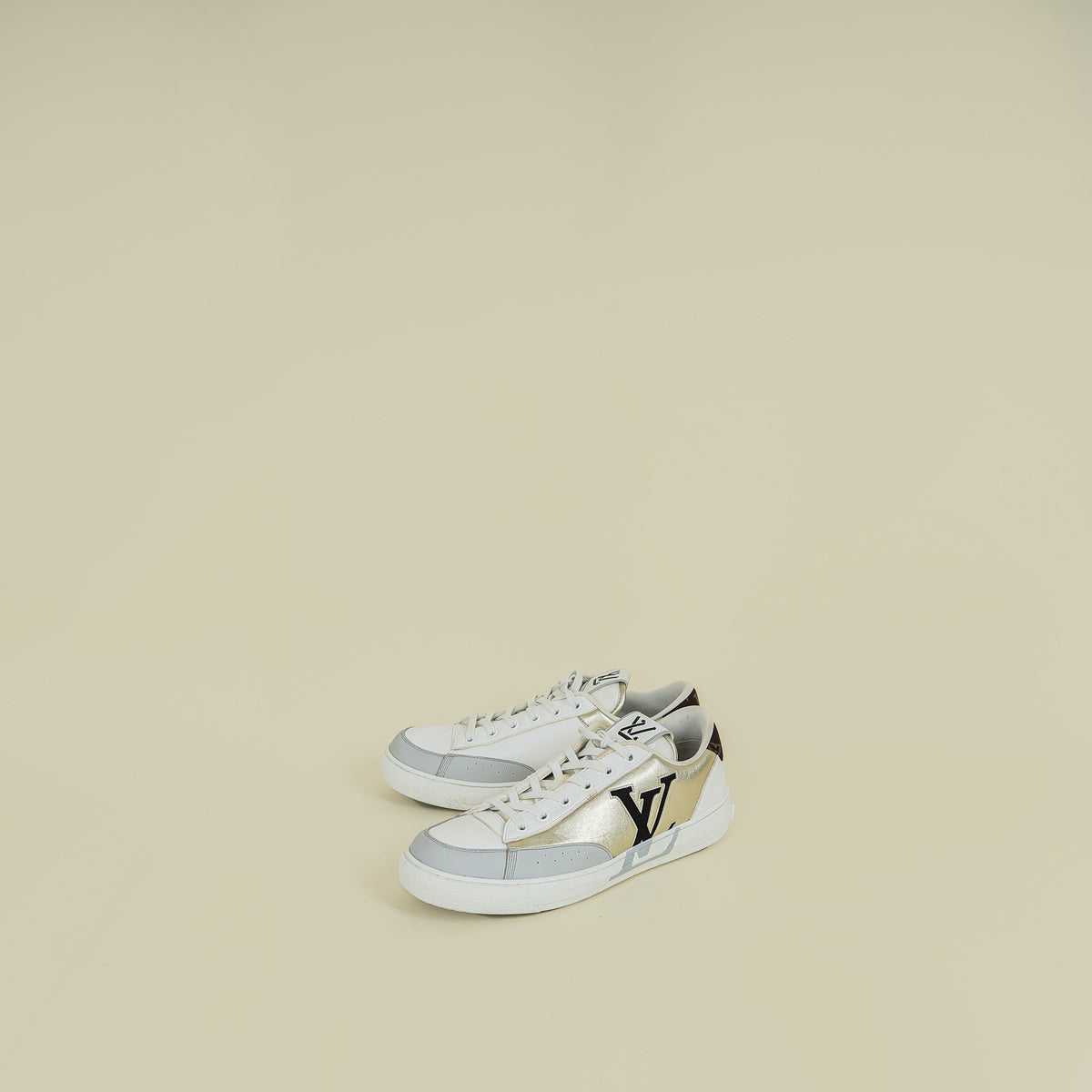 Louis Vuitton Tricolor Charlie Trainers 40