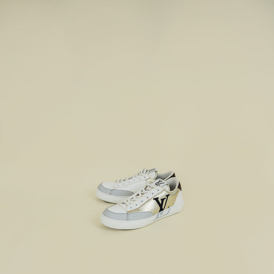 Louis Vuitton Tricolor Charlie Trainers 40