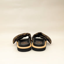 Louis Vuitton Cacao Brown Monogram Pool Pillow Comfort Mule 40