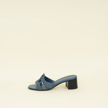 Louis Vuitton Dark Blue Isola Denim Effect Mules 40