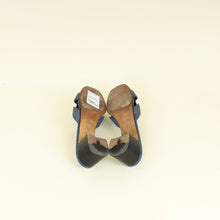 Louis Vuitton Dark Blue Isola Denim Effect Mules 40