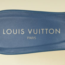 Louis Vuitton Dark Blue Isola Denim Effect Mules 40