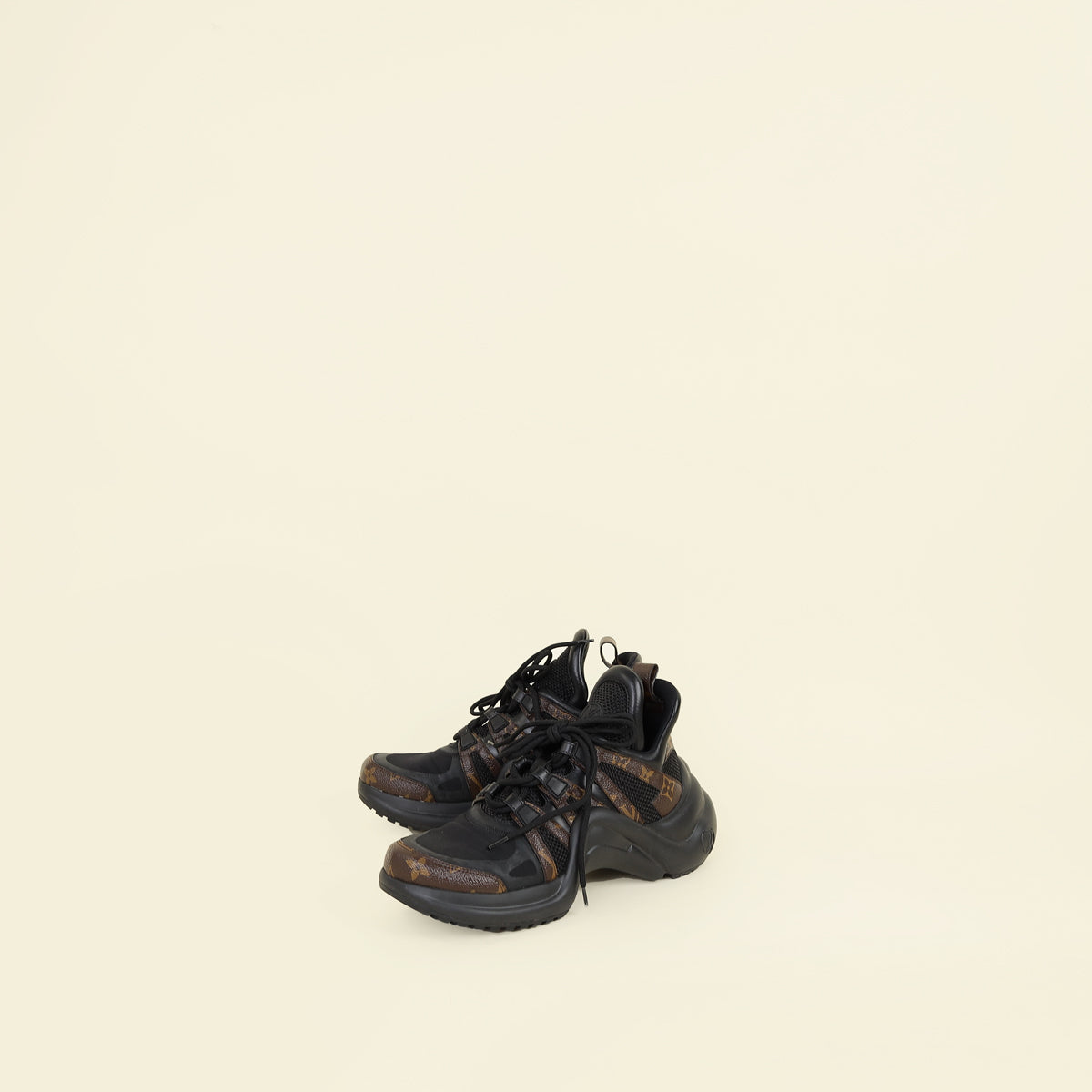 Louis Vuitton Black Monogram Archlight Sneaker 40