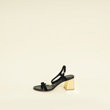 Louis Vuitton Bicolor Dita Suede Sandal 40
