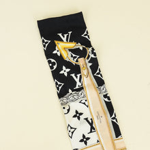 Louis Vuitton Black Multicolor Monogram Confidential Silk Bandeau