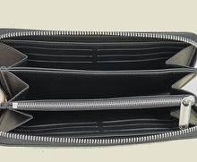 Louis Vuitton Black Monogram Mahina Zippy Wallet