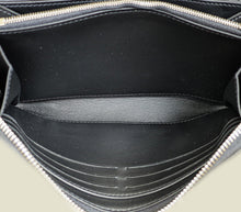 Louis Vuitton Black Monogram Mahina Zippy Wallet