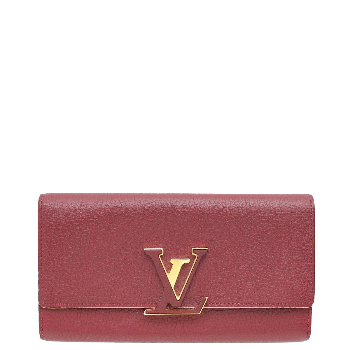 Louis Vuitton Burgundy Capucines Wallet