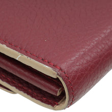 Louis Vuitton Burgundy Capucines Wallet