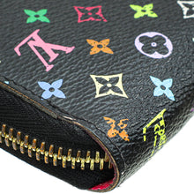 Louis Vuitton Black Multicolor Monogram Zippy Wallet
