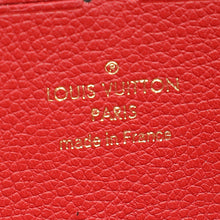 Louis Vuitton Red Monogram Empreinte Clémence Wallet