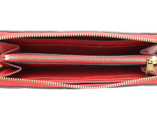 Louis Vuitton Red Monogram Empreinte Clémence Wallet