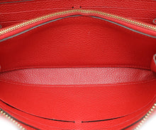 Louis Vuitton Red Monogram Empreinte Clémence Wallet