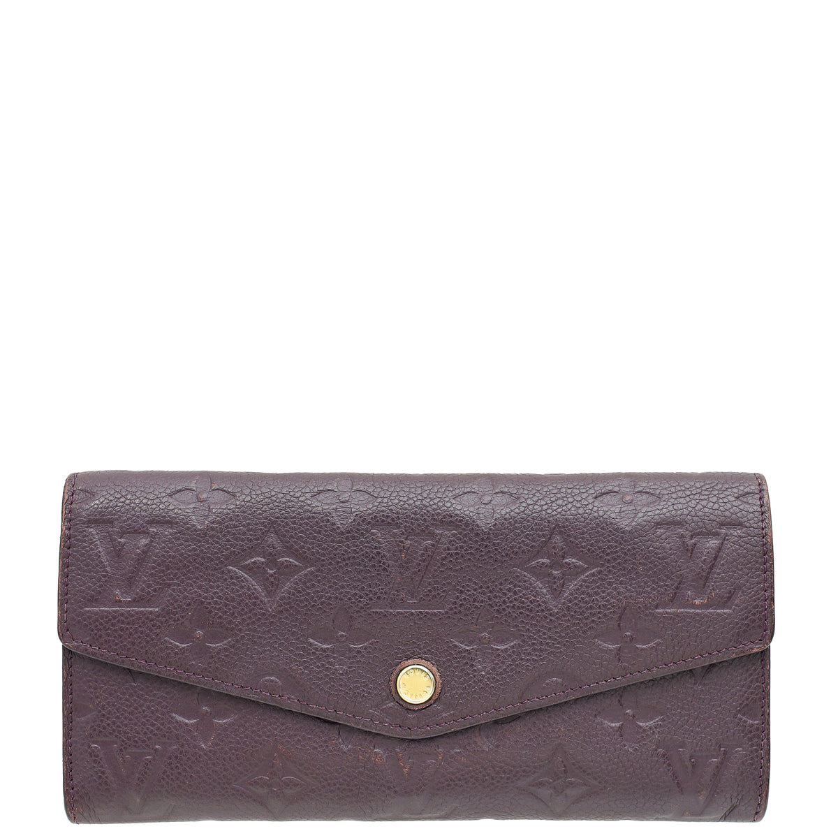 Louis Vuitton Grenat Monogram Empreinte Curieuse Wallet