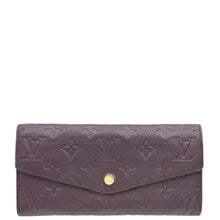 Louis Vuitton Grenat Monogram Empreinte Curieuse Wallet