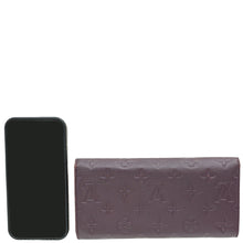 Louis Vuitton Grenat Monogram Empreinte Curieuse Wallet