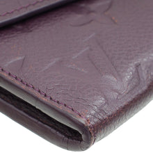 Louis Vuitton Grenat Monogram Empreinte Curieuse Wallet