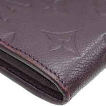 Louis Vuitton Grenat Monogram Empreinte Curieuse Wallet