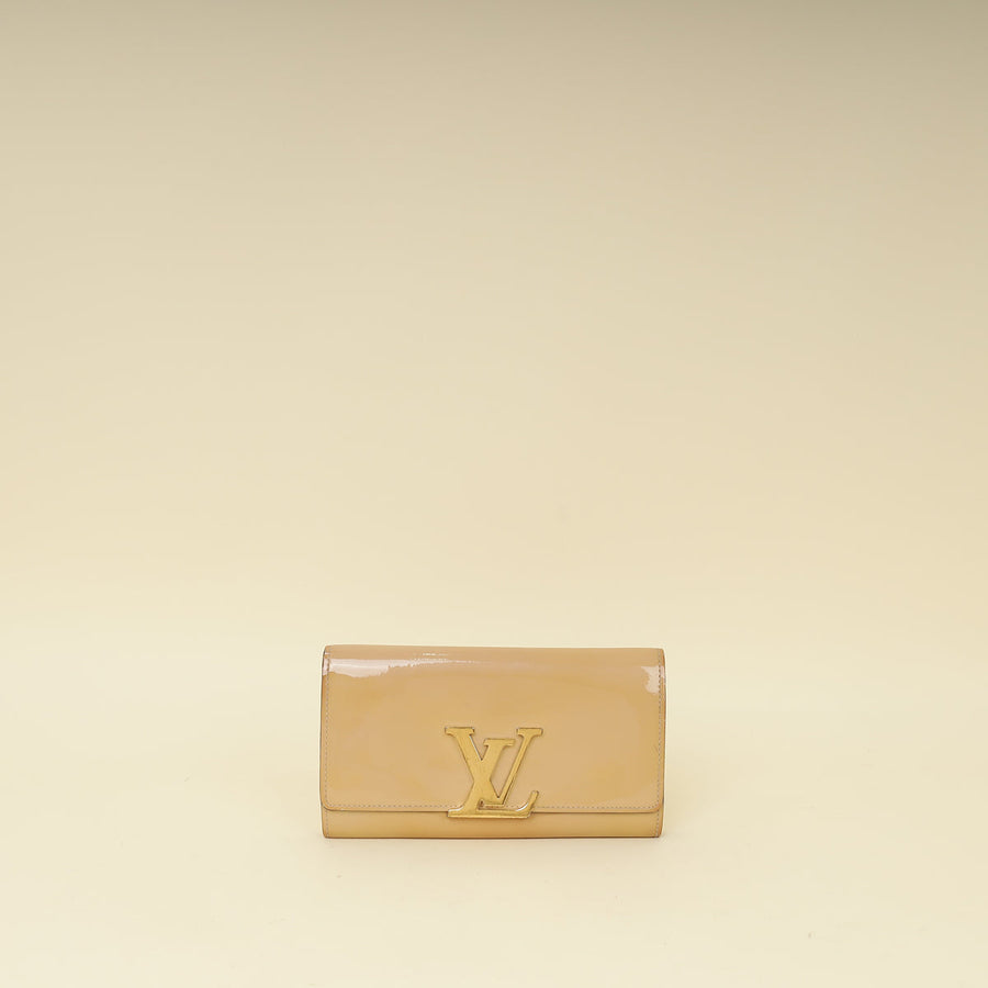 Louis Vuitton Dune Monogram Vernis Louise Wallet