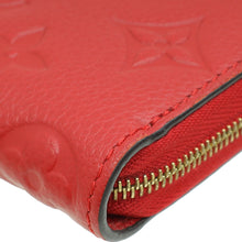 Louis Vuitton Red Monogram Empreinte Zippy Coin Purse