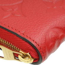 Louis Vuitton Red Monogram Empreinte Zippy Coin Purse