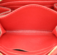 Louis Vuitton Red Monogram Empreinte Zippy Coin Purse