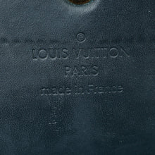 Louis Vuitton Bleu Nuit Monogram Vernis Sarah Wallet