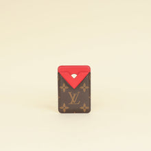 Louis Vuitton Monogram Sari Red Porte-Cartes Magnet Wallet