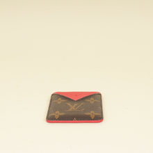 Louis Vuitton Monogram Sari Red Porte-Cartes Magnet Wallet