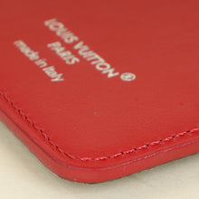 Louis Vuitton Monogram Sari Red Porte-Cartes Magnet Wallet