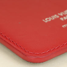 Louis Vuitton Monogram Sari Red Porte-Cartes Magnet Wallet