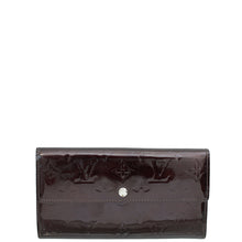 Louis Vuitton Amarante Monogram Vernis Sarah Wallet