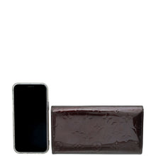 Louis Vuitton Amarante Monogram Vernis Sarah Wallet