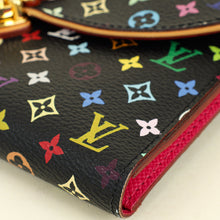 Louis Vuitton Black Multicolor Monogram Eugenie Wallet