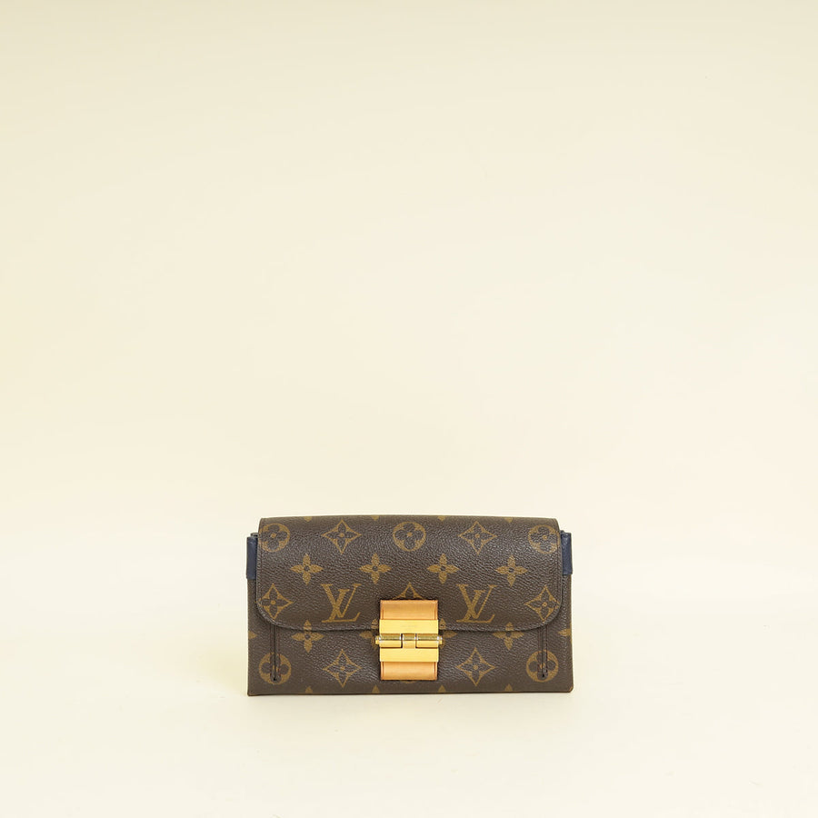 Louis Vuitton Monogram Blue Elysee Wallet